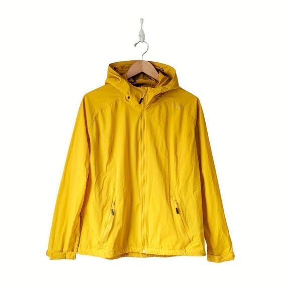 Jotunheim Norway Packable Softshell Jacket Women's sz L Yellow
